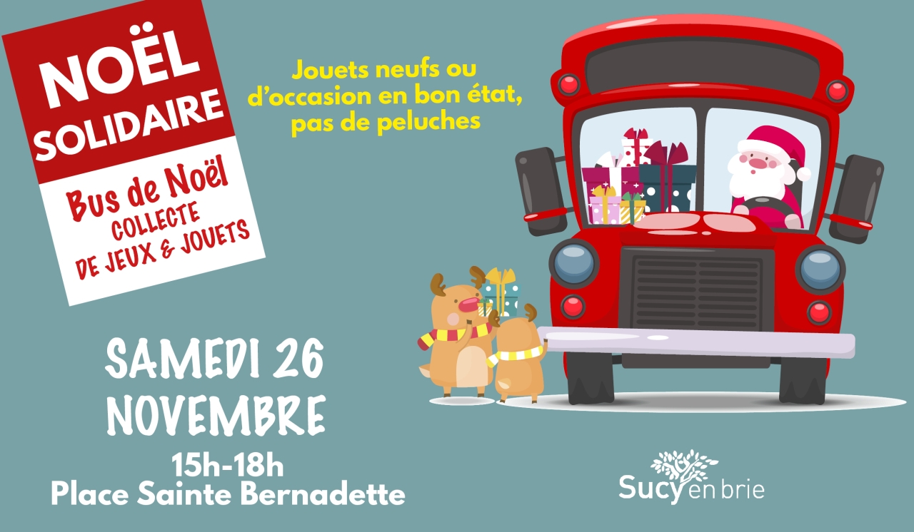 Bus de Noël Villesucy.fr, site officiel de la Ville de SucyenBrie