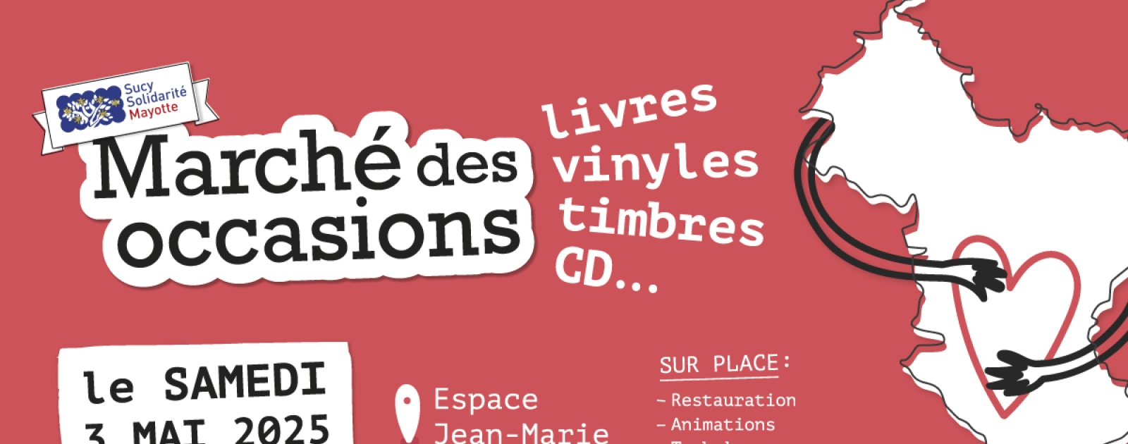 Marché des occasions en soutien à Mayotte 🌍 Villesucy.fr, site officiel de la Ville de Sucy