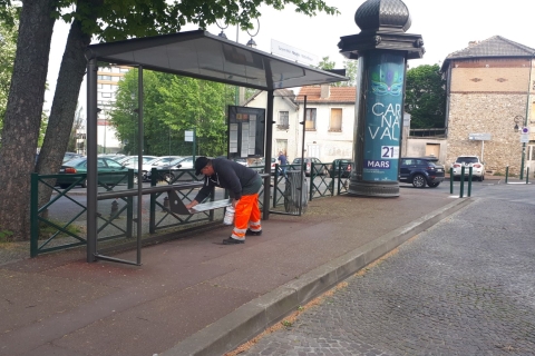 Désinfection du marché